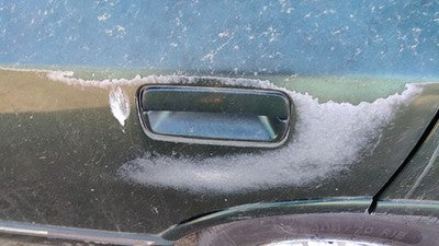 1996 Olds 88 Driver Left Rear Outside Door Handle Oem Back Green