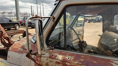 1967-72 Ford F100 Driver Left Front Vent Window Small Door Glass With Frame Oem