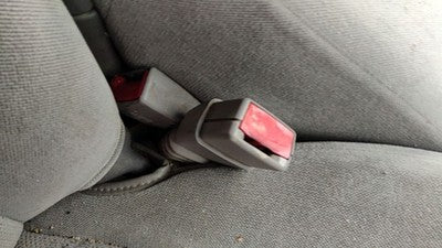 2004 2005 Mercury Sable Passenger Right Front Seat Belt Buckle Receiver Oem Gray