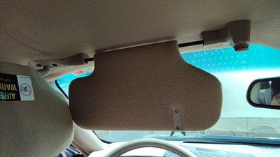 1999 Buick Park Ave Driver Left Sun Visor Oem Tan