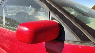 1990-1996 Grand Prix Passenger Right Side Mirror Power Door Mounted Red 2 Door