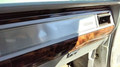 82-87 Grand Marquis Passenger Dash Trim Bezel With Heater Ac Vents Gray