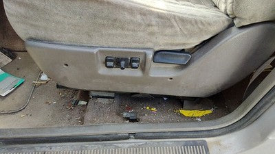 1994 Jeep Grand Cherokee Driver Left Side Power Seat Switch With Trim Panel Gray