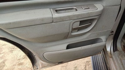 2003 Lincoln Aviator Driver Left Rear Door Trim Panel With Switches Back Gray Bl