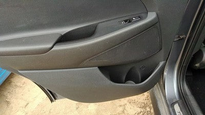 16-18 Hyundai Tucson Driver Left Rear Inside Door Trim Panel Only Back Black Try
