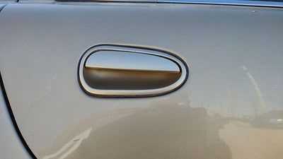 99-05 Grand Am Passenger Right Rear Outside Door Handle Back 33U Champagne Beige