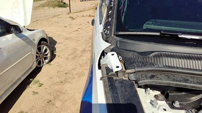 11-19 Explorer Police Interceptor Passenger Right Hood Hinge Assembly White Yz