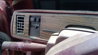 1988-1993 Buick Regal Trim Bezel Below Speedometer Oem Dash Surround Panel