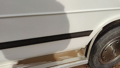 1995 Gmc Van 3500 Driver Left Rear Moulding On Quarter Panel Oem