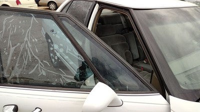 92-99 Lesabre Passenger Right Front Vent Window Small Door Glass With Frame