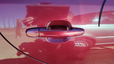 02-06 Camry Passenger Right Rear Outside Door Handle Oem Back Salsa Red 3Q3