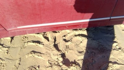 10-12 Lexus Hs250h Hybrid Driver Left Front Moulding From Door Oem Trim Red 3r1