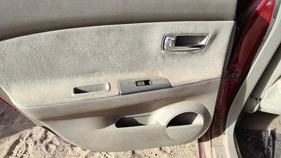 05-06 Nissan Altima Driver Left Rear Door Trim Panel With Switches Back Blond C