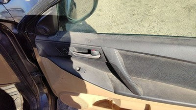 2010 Mazda 3 Passenger Right Front Door Trim Panel With Switches Bt2 Dune Tan
