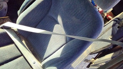 2001-2004 Dodge Caravan Driver Left Front Seat Belt Retractor Oem Shoulder Blue