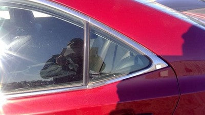 10-12 Lexus Hs250h Hybrid Driver Left Rear Vent Window Back Door Glass Wih Frame