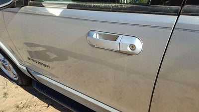 2002-2010 Ford Explorer Driver Left Front Outside Door Handle Oem Silver Ts