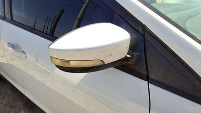 12-14 Focus Ford Focus Passenger Right Power Side Mirror Door Mounted White Yz