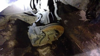 05-09 Hyundai Tucson Driver Left Front Spindle Steering Knuckle with Wheel Hub
