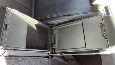 2006-2010 Vw Passat Center Rear Console Lid Only Oem Arm Rest Fold Down Qq Black