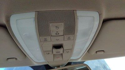 12-15 Mercedes C300 Center Overhead Console Dome Light Map Lamp Cubby Beige 125