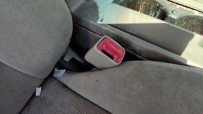 02-06 Nissan Altima Passenger Right Front Seat Belt Buckle Receiver Oem Frost K