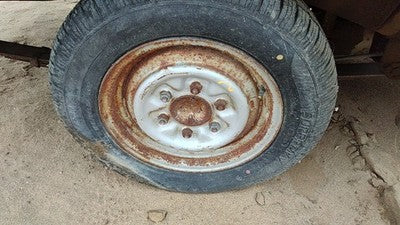 1977-1982 Ford Courier 14' Steel Wheel Oem Factory Rim #2 D77z1007c