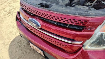 2011-2015 Ford Explorer Front Grille Assembly Oem Ruby Red Rr Bb5z8200ca