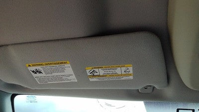 2004-2007 Ford F150 Driver Left Sun Visor Oem Gray Me 4L3Z1504105Bab