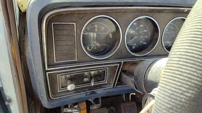 1984-1986 Dodge Ram W150 Trim Bezel Around Speedometer Oem Dash Surround Panel
