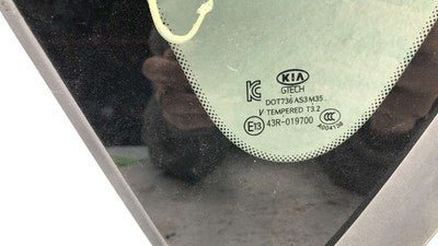 2014-2019 Kia Soul Driver Left Rear Quarter Glass Back Side Window Oem