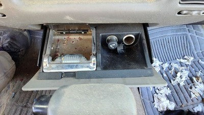 1996 Olds 88 Ash Tray Assembly Oem Slide Out Dash Gray 25639399