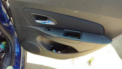 2012-16 Cruze Passenger Right Rear Door Trim Panel With Switches Back Black Aff