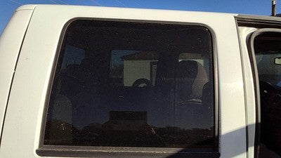13-16 F250 Passenger Right Rear Side Window Door Glass Back 6.7L Powerstroke