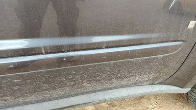 05-09 Equinox Passenger Right Front Moulding From Door Trim Granite Gray 44U