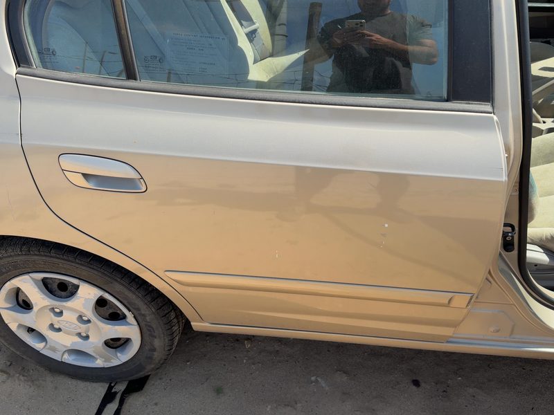 2001-2006 Hyundai Elantra Rear Door RH