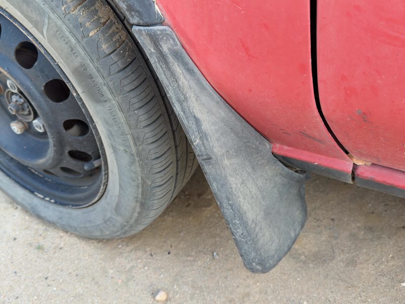 1988 Toyota FX (includes Fx16) Fender Moulding LH