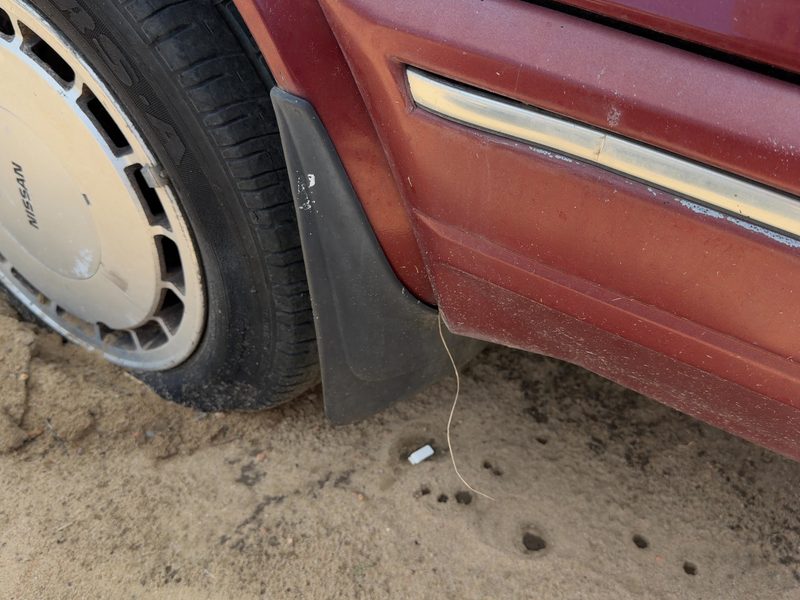 1987 Nissan Maxima Quarter Panel Moulding LH