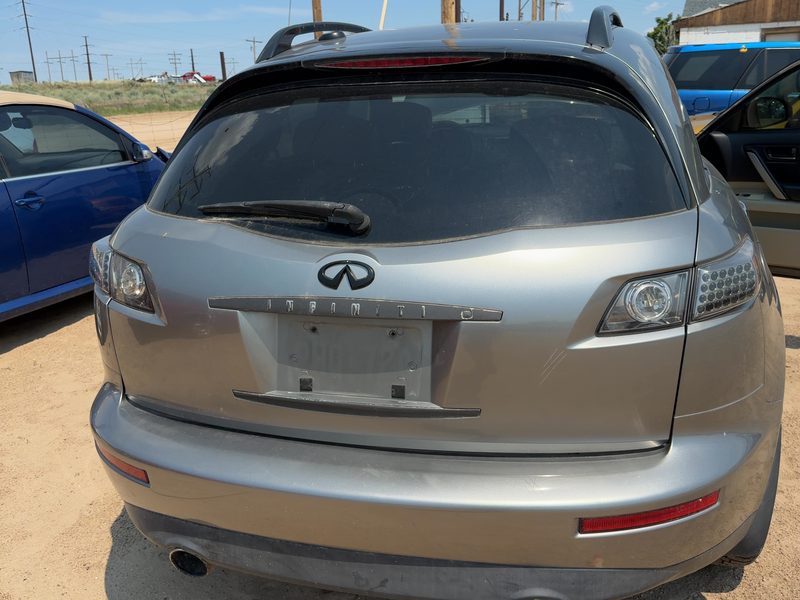2003-2005 Infiniti FX Series Trunk/Decklid/Hatch/Tailgate