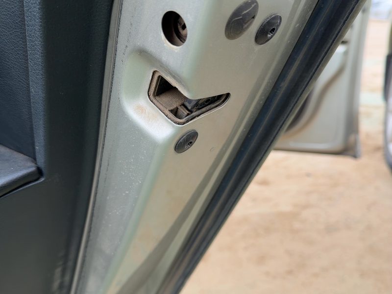 2011-2024 Jetta Except Gli Rear Door Latch RH