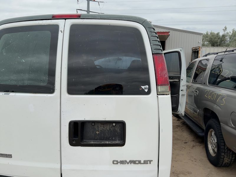 2002 Chevrolet Van Express 2500 Series Trunk/Decklid/Hatch/Tailgate