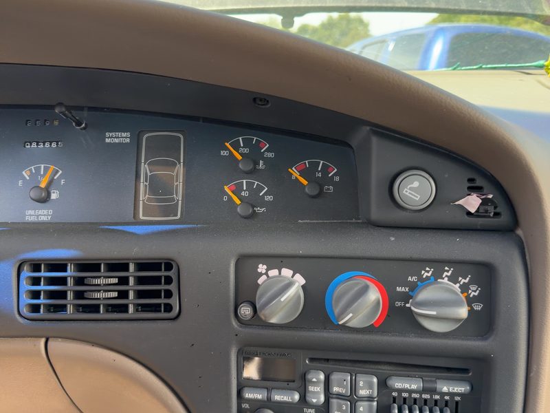 1994-1999 Pontiac Bonneville (80 & Up) Dash Panel