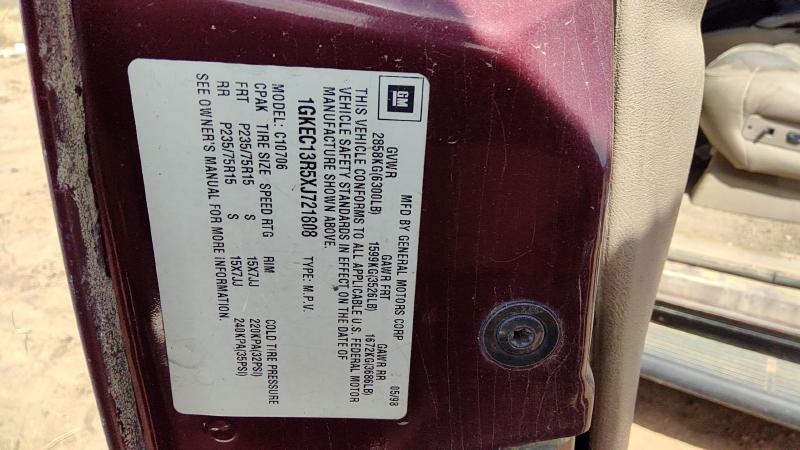 1988-2002 GMC Yukon Hood