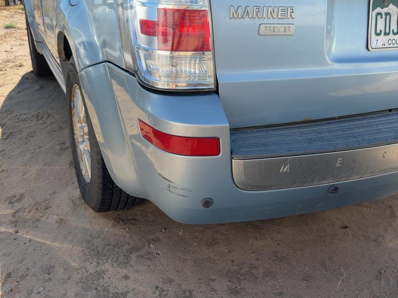2008-2011 Mercury Mariner Rear Bumper Assembly