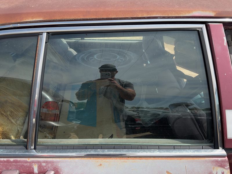 1985-1986 Buick Park Avenue (80&up) Rear Door Glass/Window RH