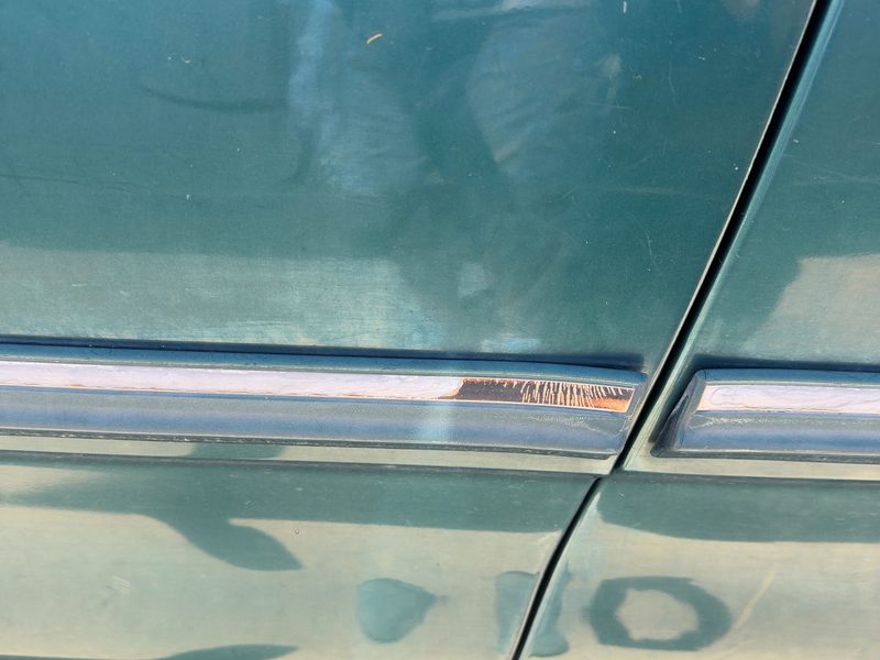 1997-1998 Ford Pickup F150 Series Front Door Moulding LH
