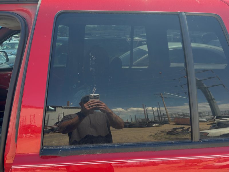 1999-2004 Jeep Grand Cherokee Rear Door Glass/Window LH