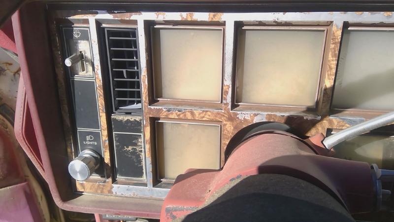1978 Regal (also See Somerset 85-87) Dash Panel