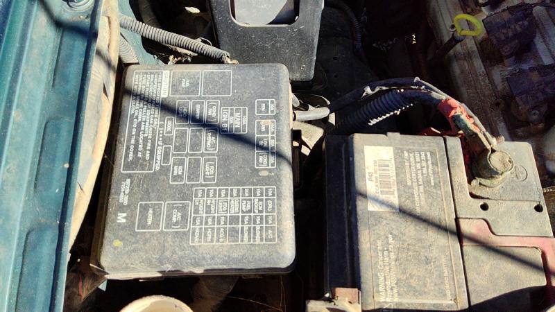2000 Honda Passport Engine Fuse Box