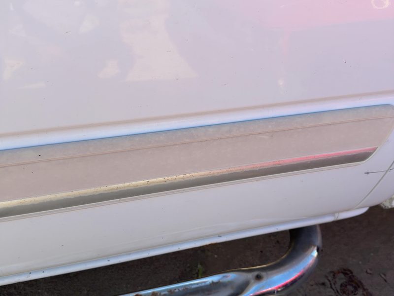 2003-2007 Chevrolet 2500 Silverado Pickup Rear Door Moulding LH